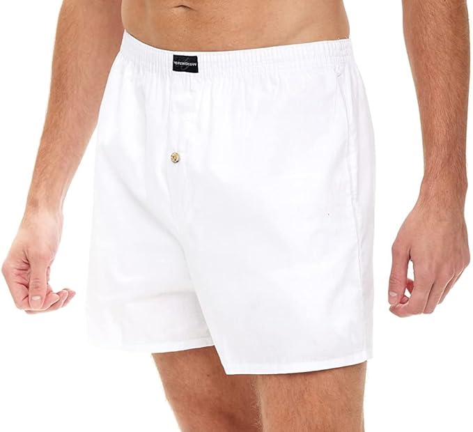 Men's Cotton Blend Boxer Shorts