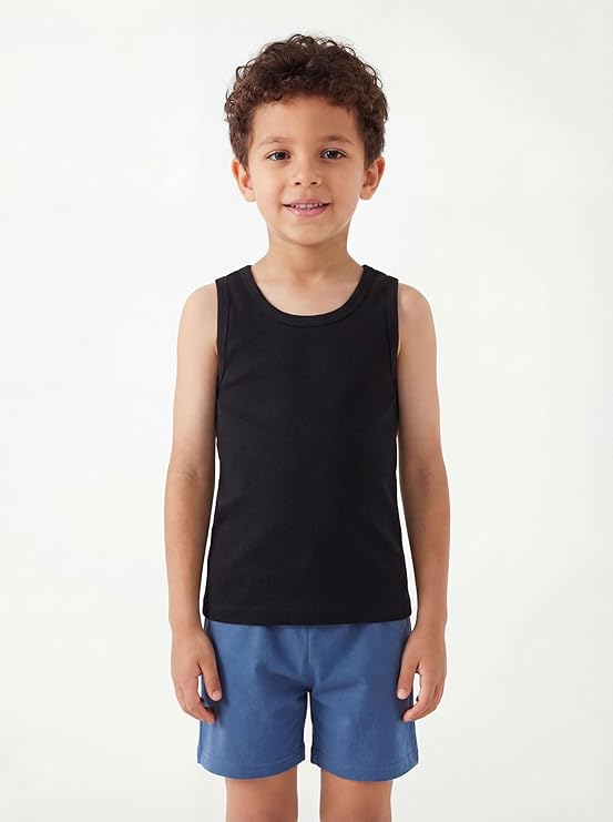 Boys' A-Shirt Sport Tank Top Undershirts