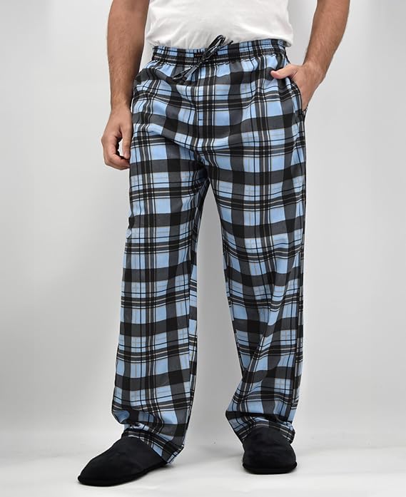 Men's Super Soft Woven Pajama & Sleep Long Lounge Pants