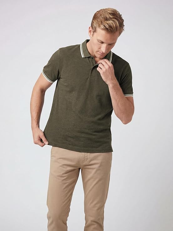Men's Cotton Pique Polo Shirt