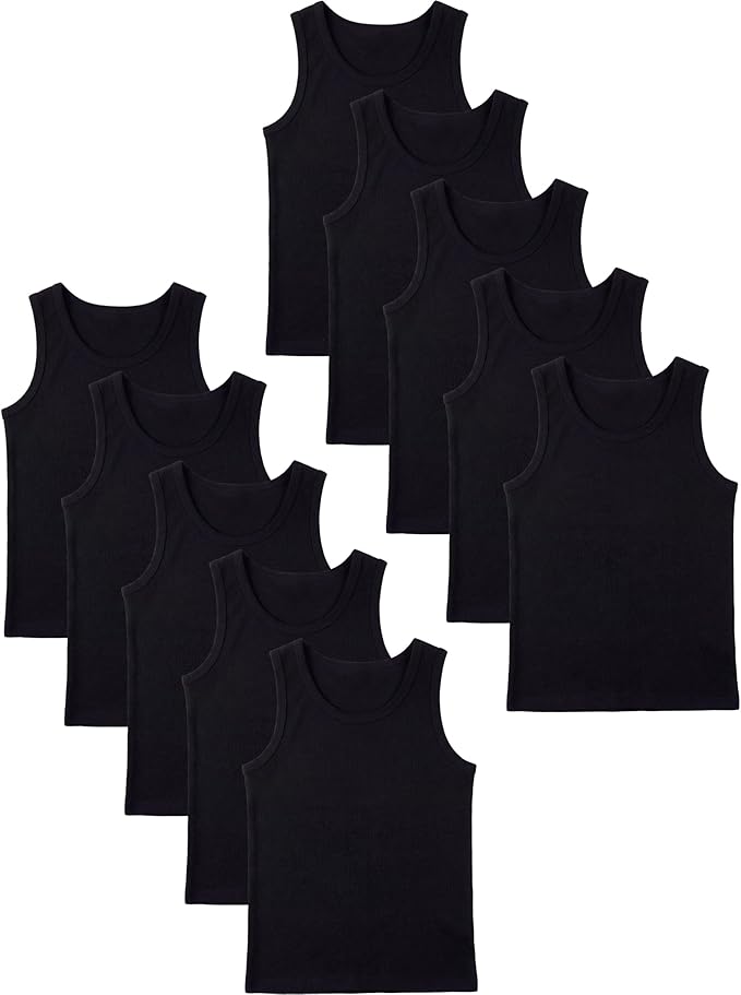 Boys' A-Shirt Sport Tank Top Undershirts