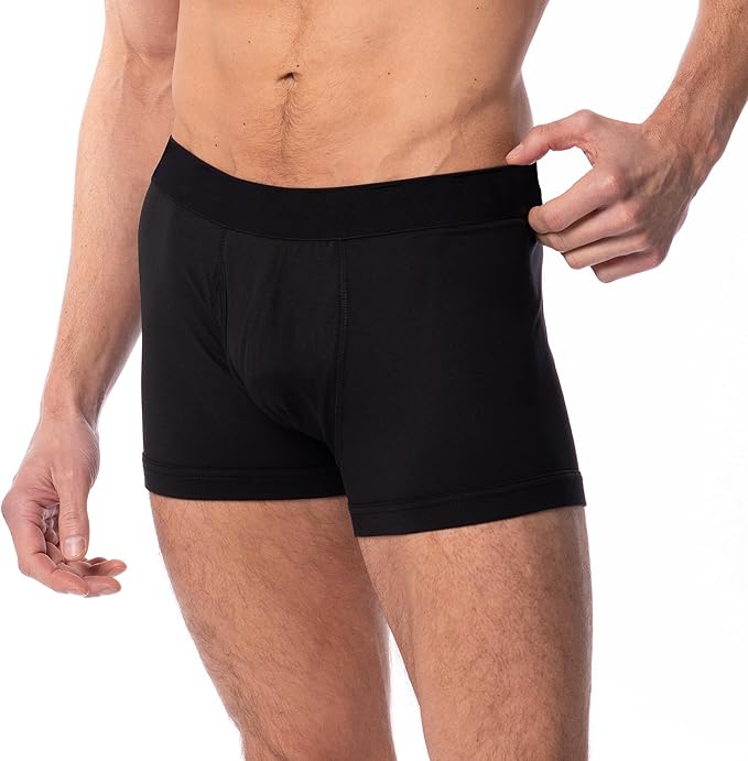 Men's Cotton Stretch Boxer Briefs