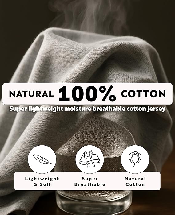 Men's Midweight Cotton Long-Sleeve Crewneck