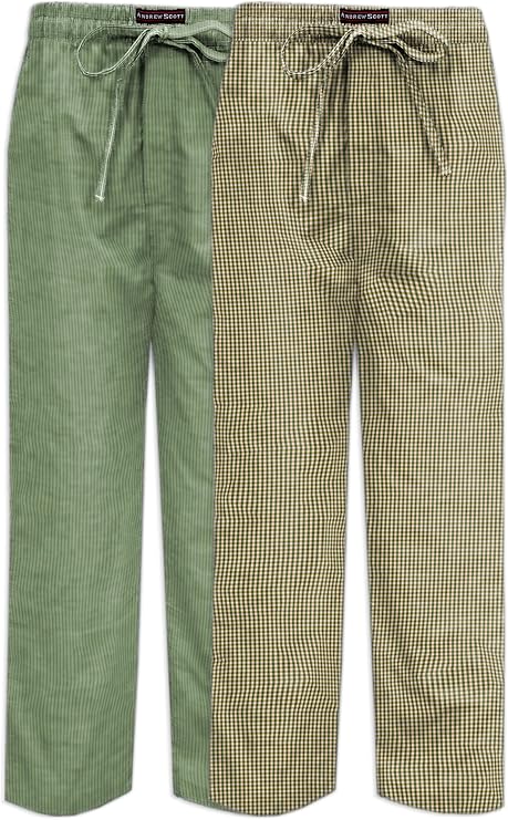 Men's Super Soft Woven Pajama & Sleep Long Lounge Pants