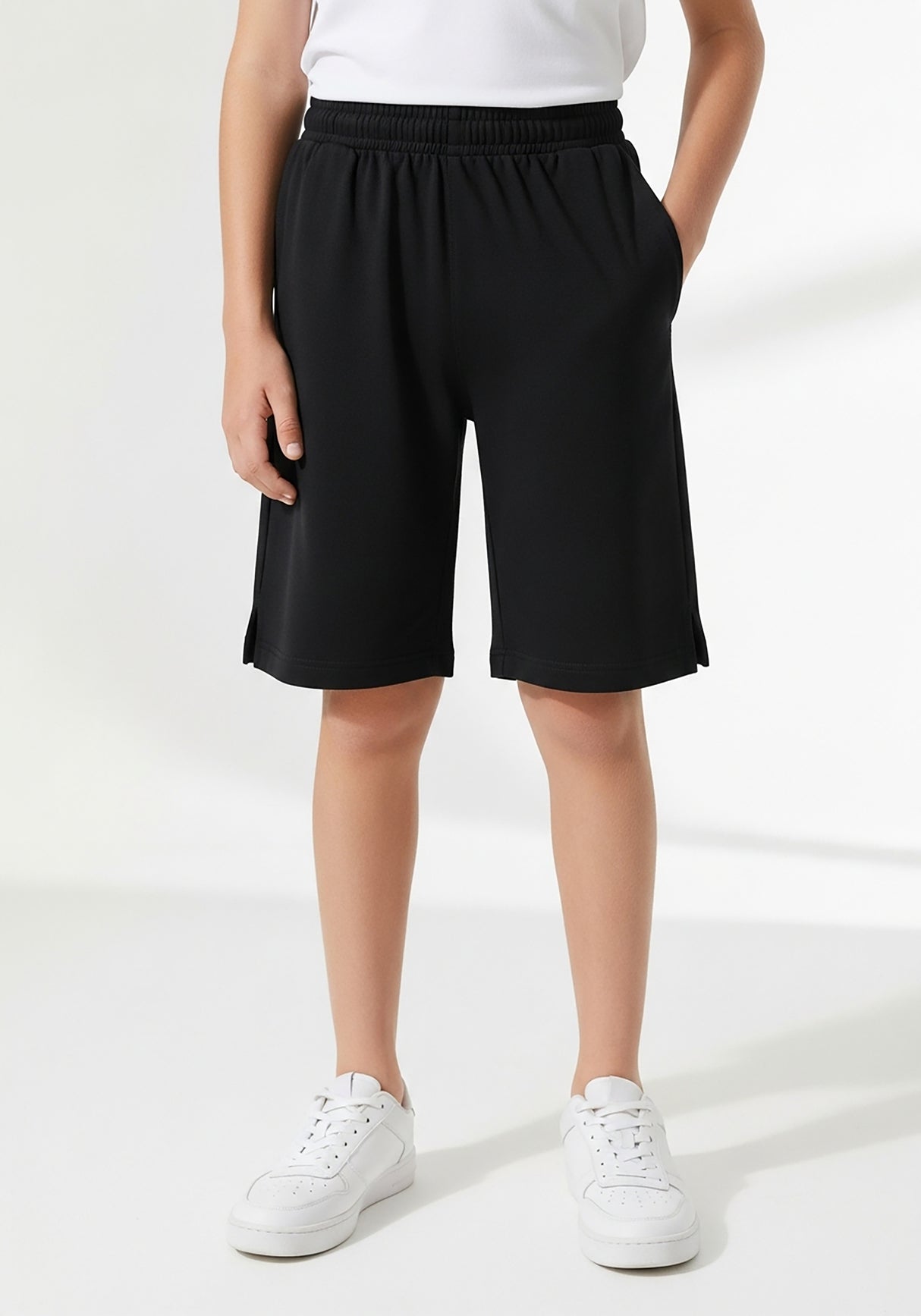 Boys Active Performance & Mesh Style Basketball Sport Shorts