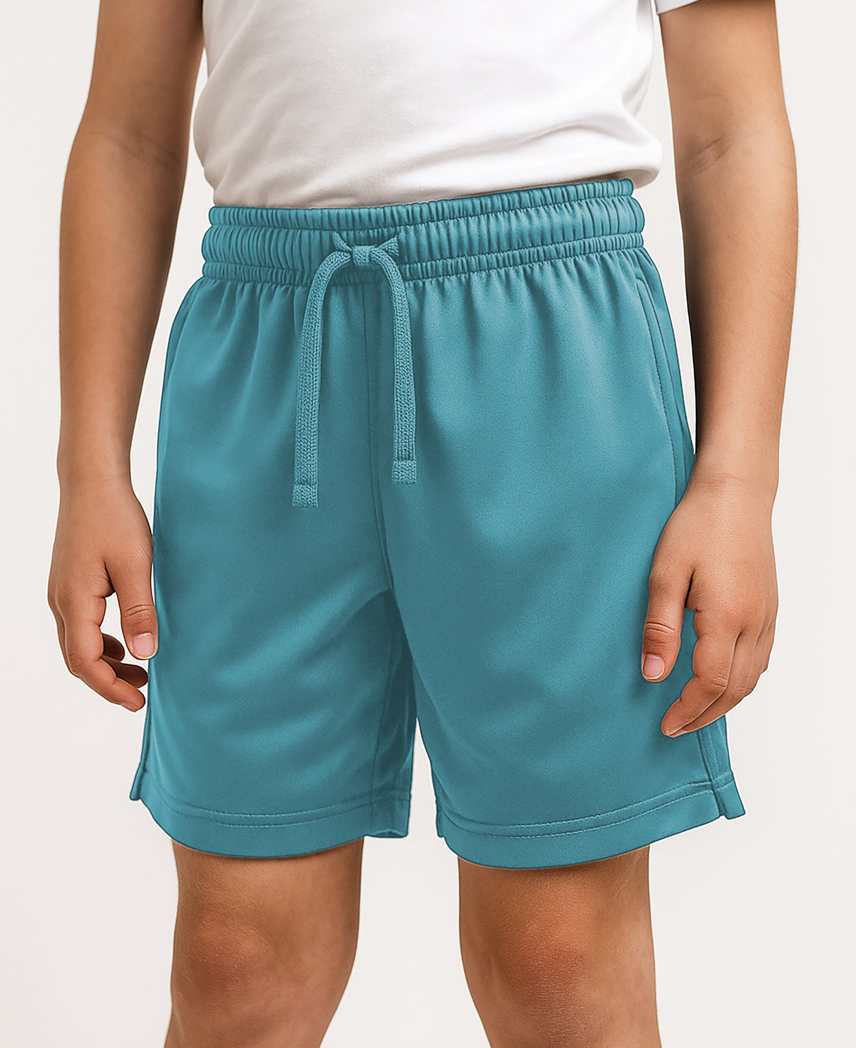 Boys Active Performance & Mesh Style Basketball Sport Shorts