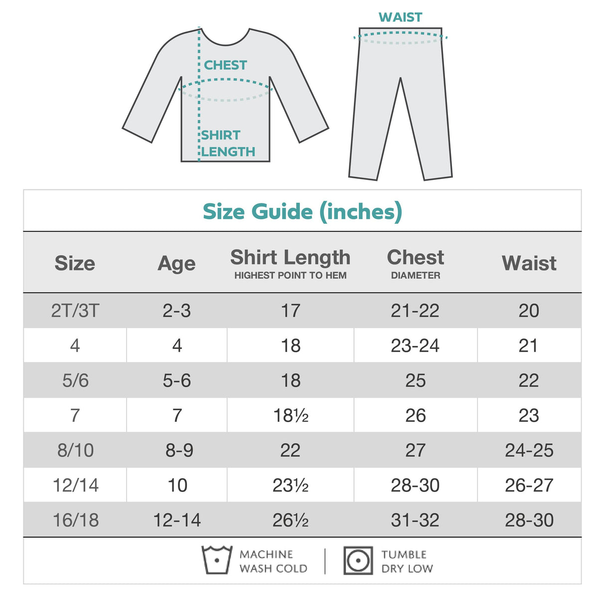 Boys Long Sleeve Cotton Base Layer Stretch Performace Tops