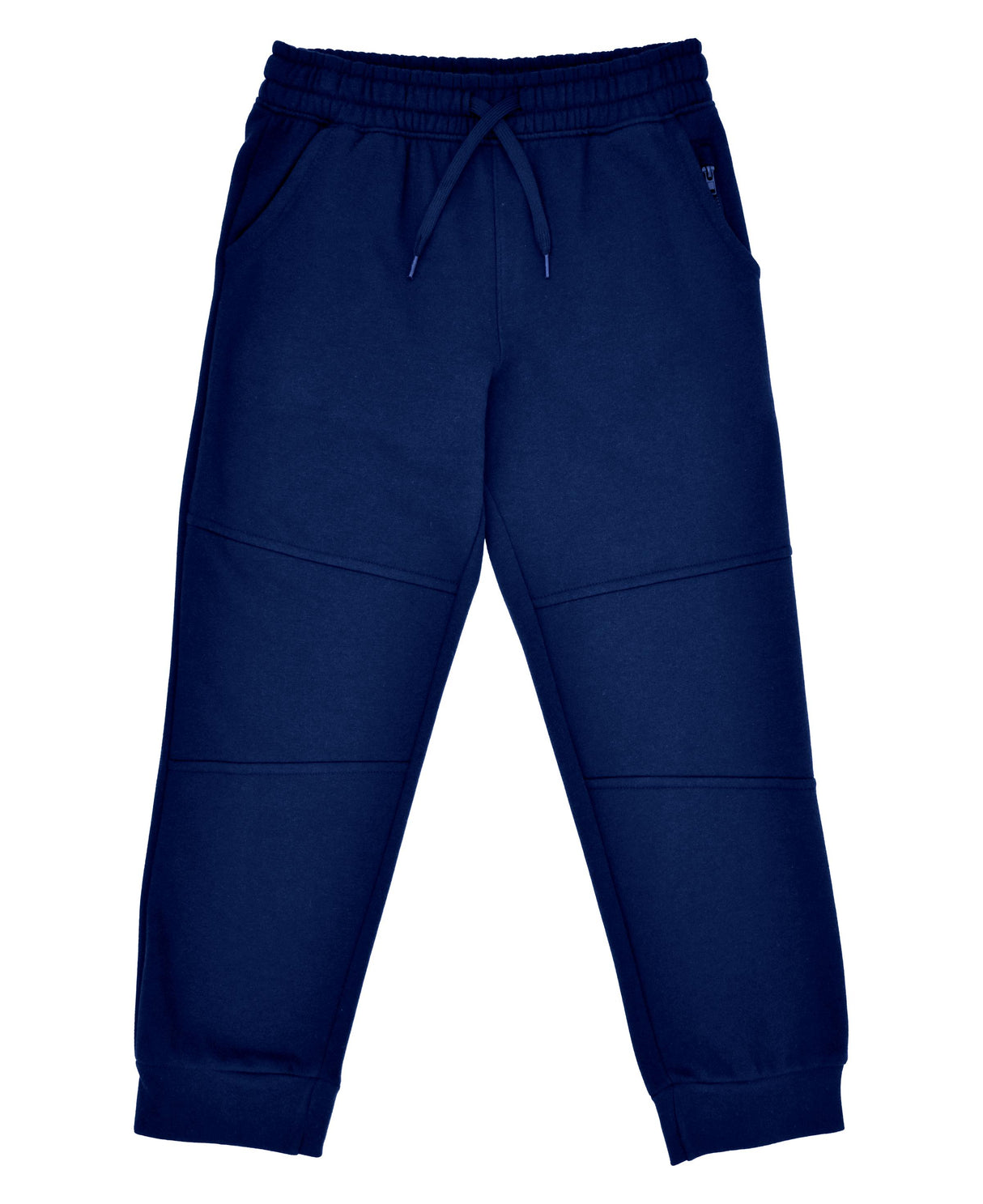 Boys Fleece Joggers Pants, Athletic Loose-fit Kids Sweatpants for Sports