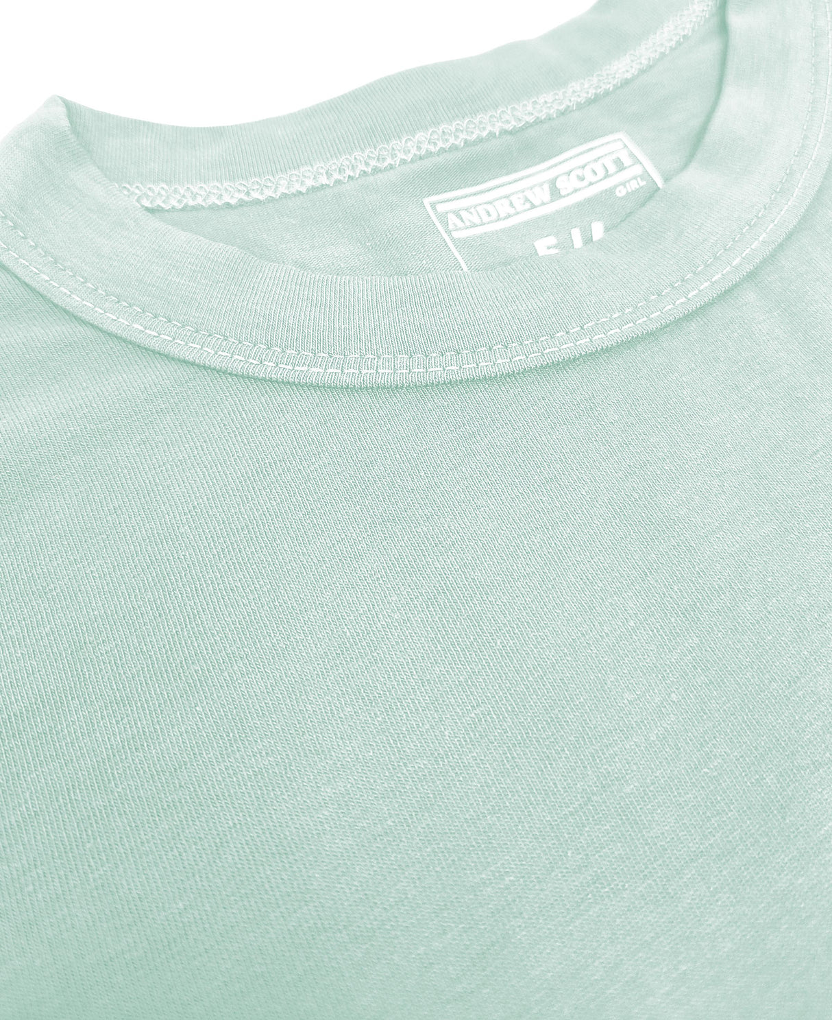 Girls Long Sleeve Performance Tops, All Season Natural Cotton Stretch Color T Shirts