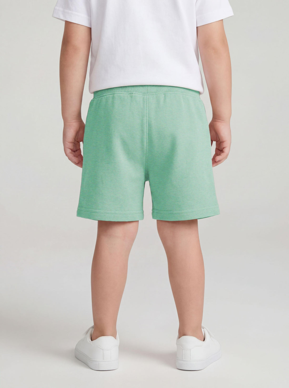 Kids - Toddler French Terry Cotton Drawstring Shorts