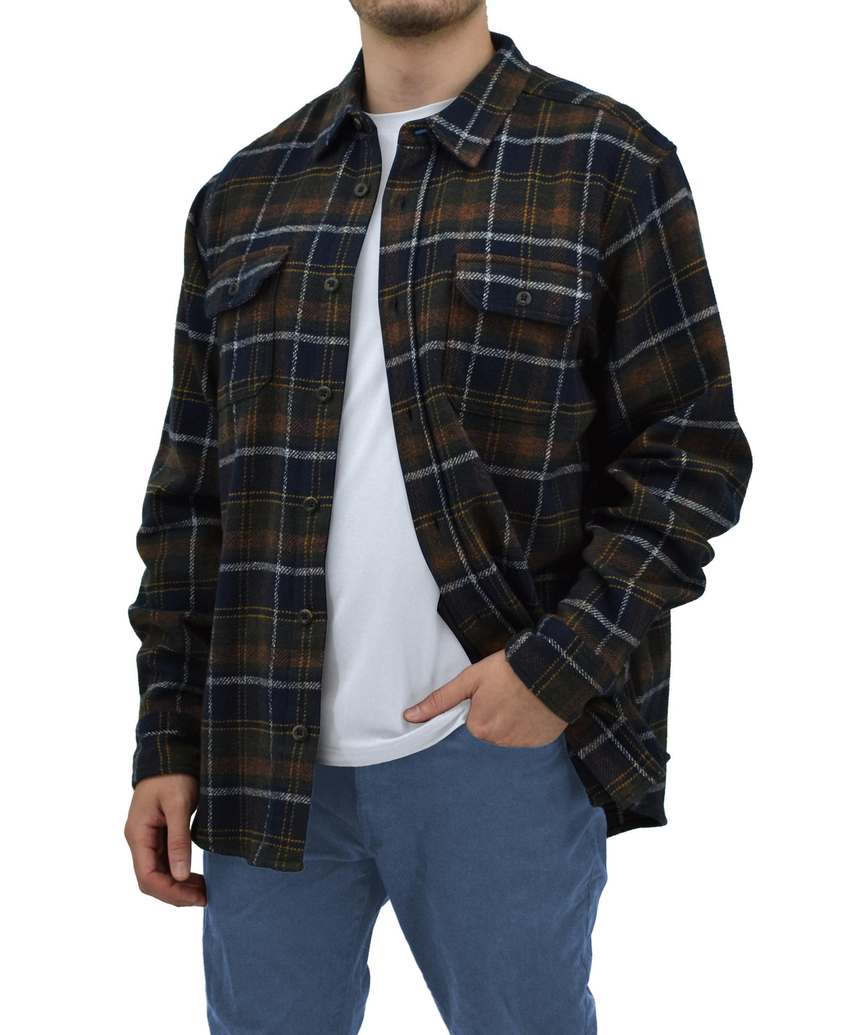 Mens' Flannel All Season Shirt Jacket