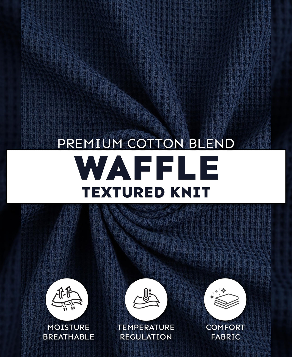 Men's Traditional Waffle Thermal Top & Bottom Set