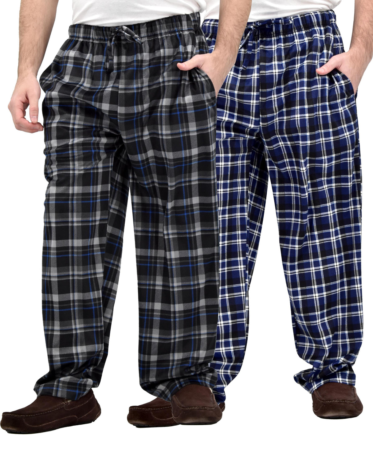 Men's Ultra Soft Minky Fleece Warm Lounge Pants