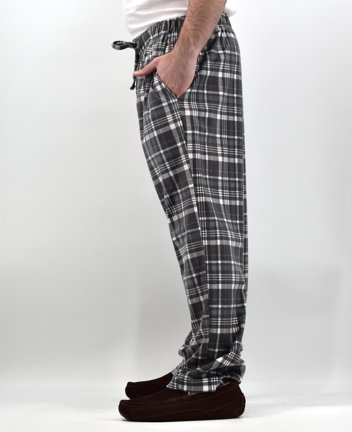 Men's Ultra Soft Minky Fleece Warm Lounge Pants
