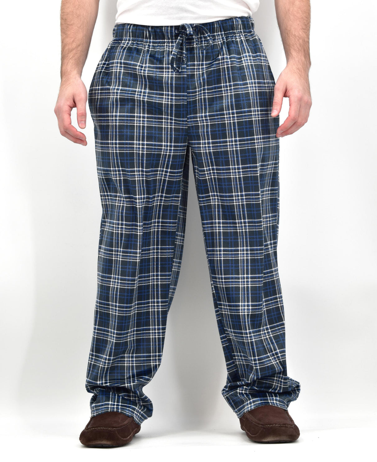 Men's Ultra Soft Minky Fleece Warm Lounge Pants