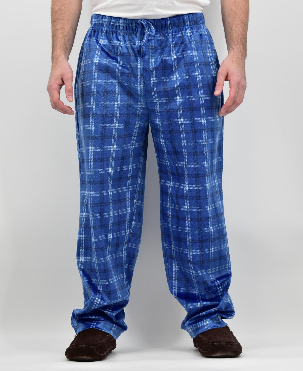 Men's Ultra Soft Minky Fleece Warm Lounge Pants