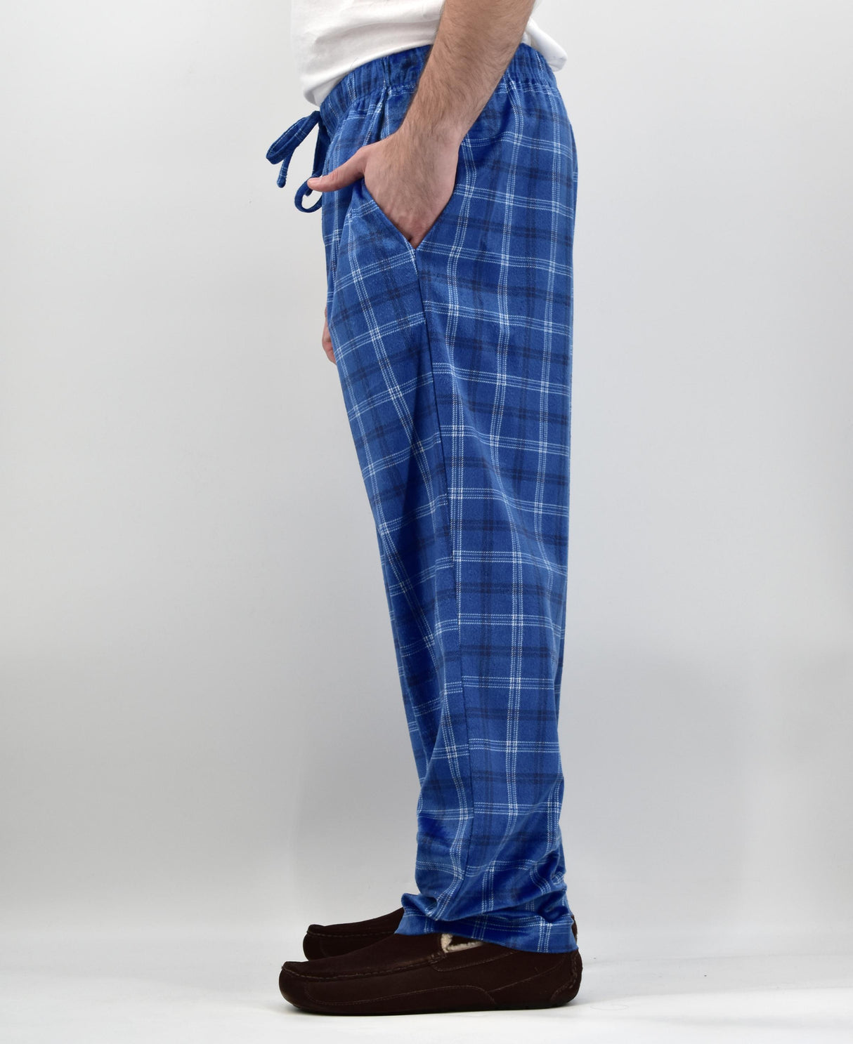 Men's Ultra Soft Minky Fleece Warm Lounge Pants