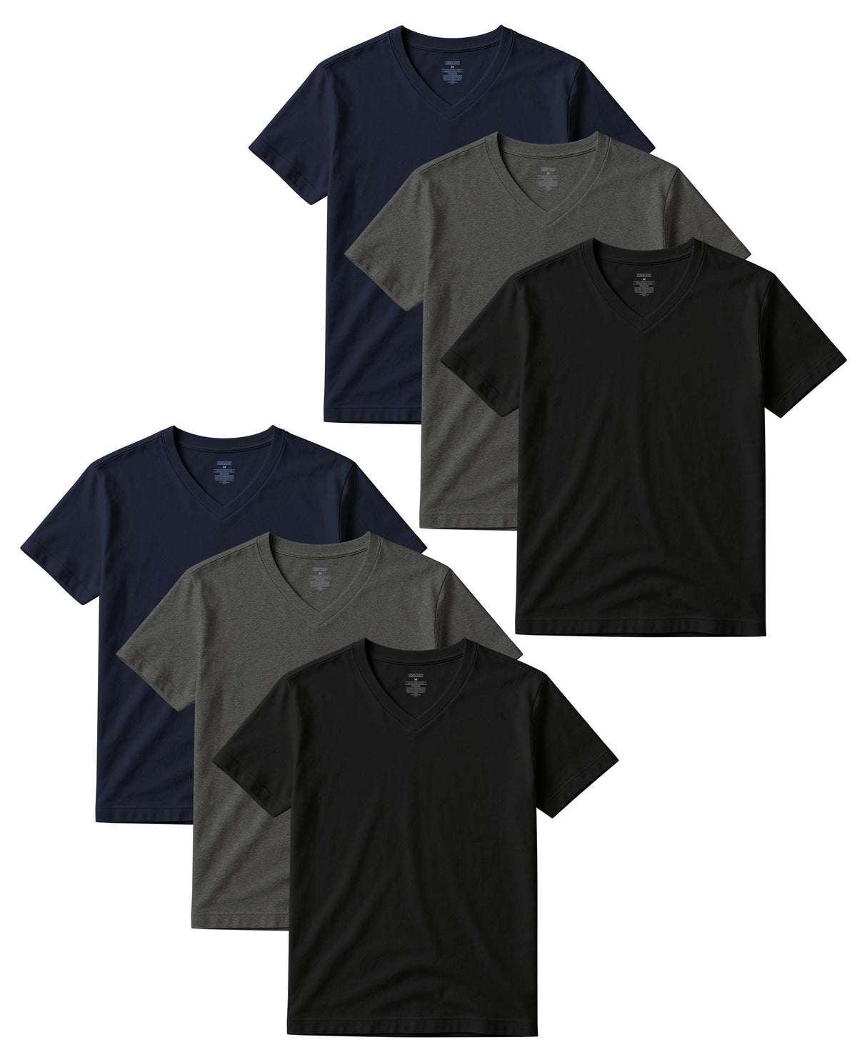Men's V-Neck Short Sleeve Undershirts