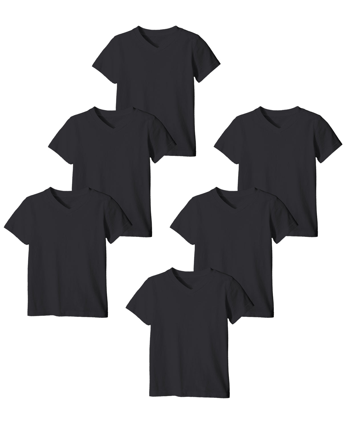 Men's V-Neck Short Sleeve Undershirts
