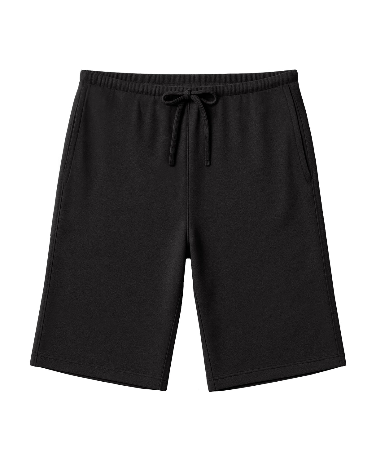 Men's Soft & Light Cotton Drawstring Yoga Lounge & Sleep Jam Shorts/Jersey Shorts with Pockets (3 Pack)