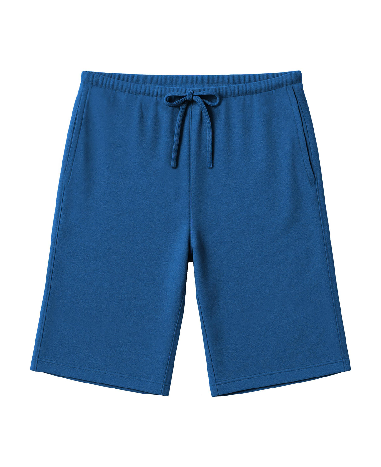 Men's Soft & Light Cotton Drawstring Yoga Lounge & Sleep Jam Shorts/Jersey Shorts with Pockets (3 Pack)