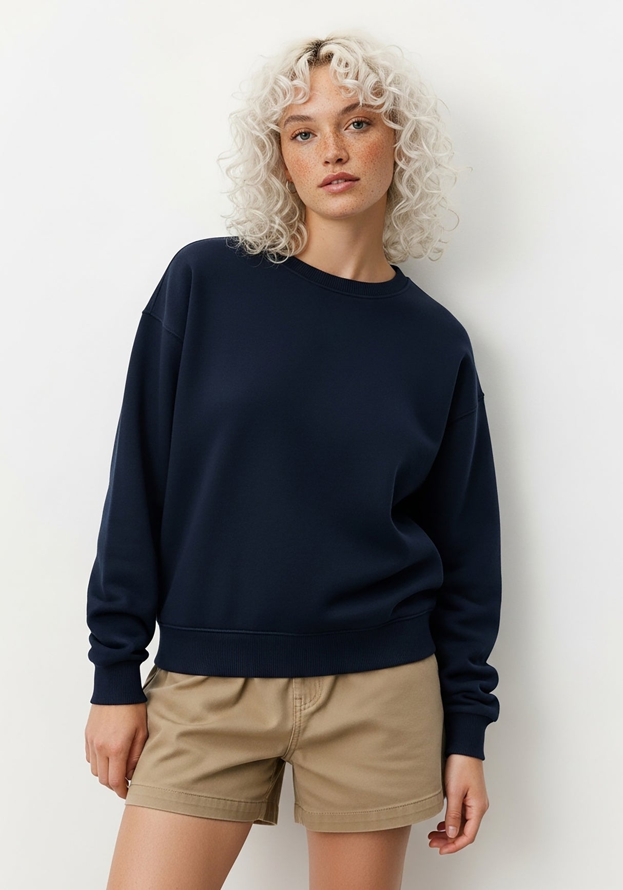 Men's Fleece Crewneck Pullover Sweatshirt
