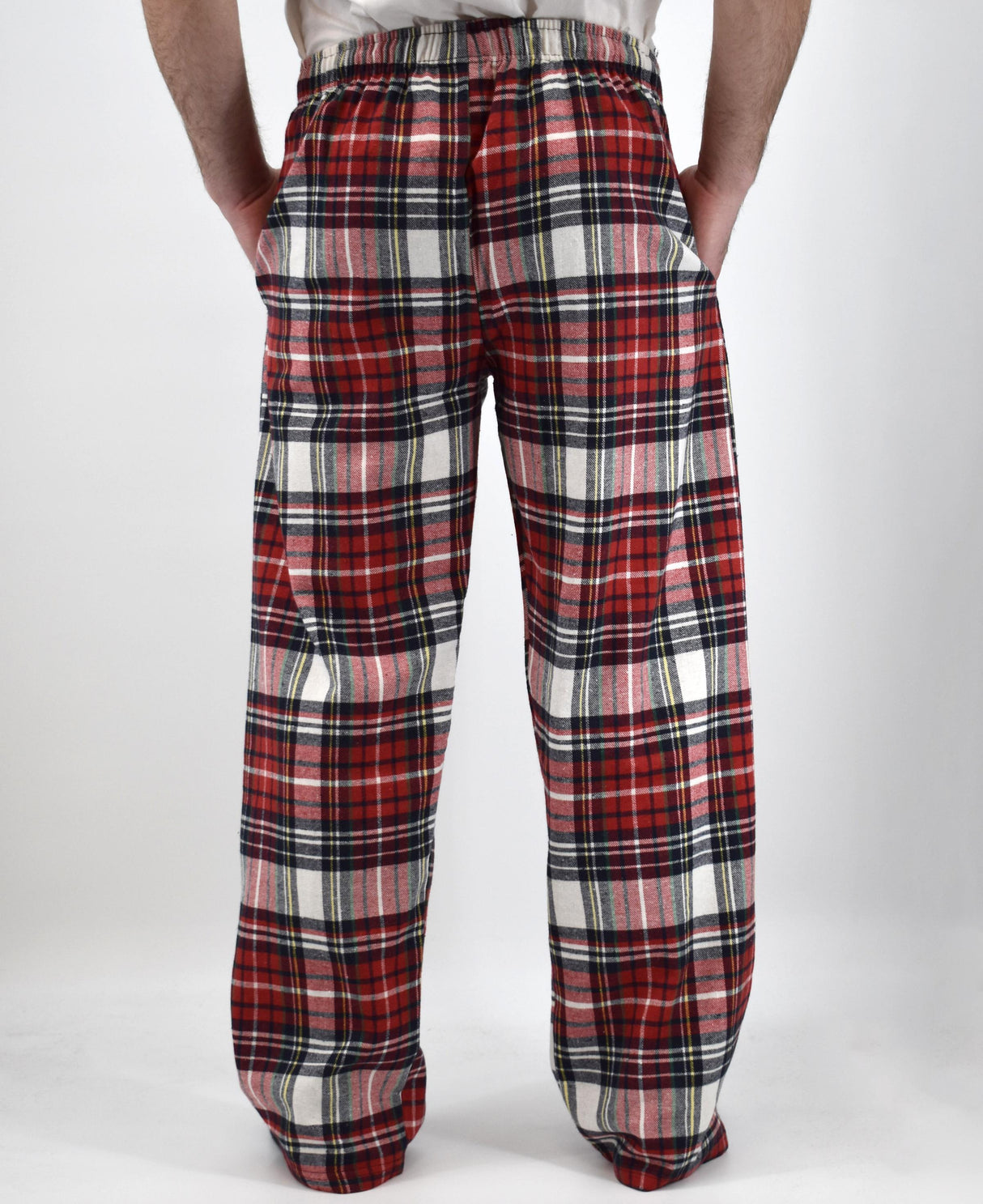 Men's Cotton Super Soft Flannel Plaid Pajama Pants