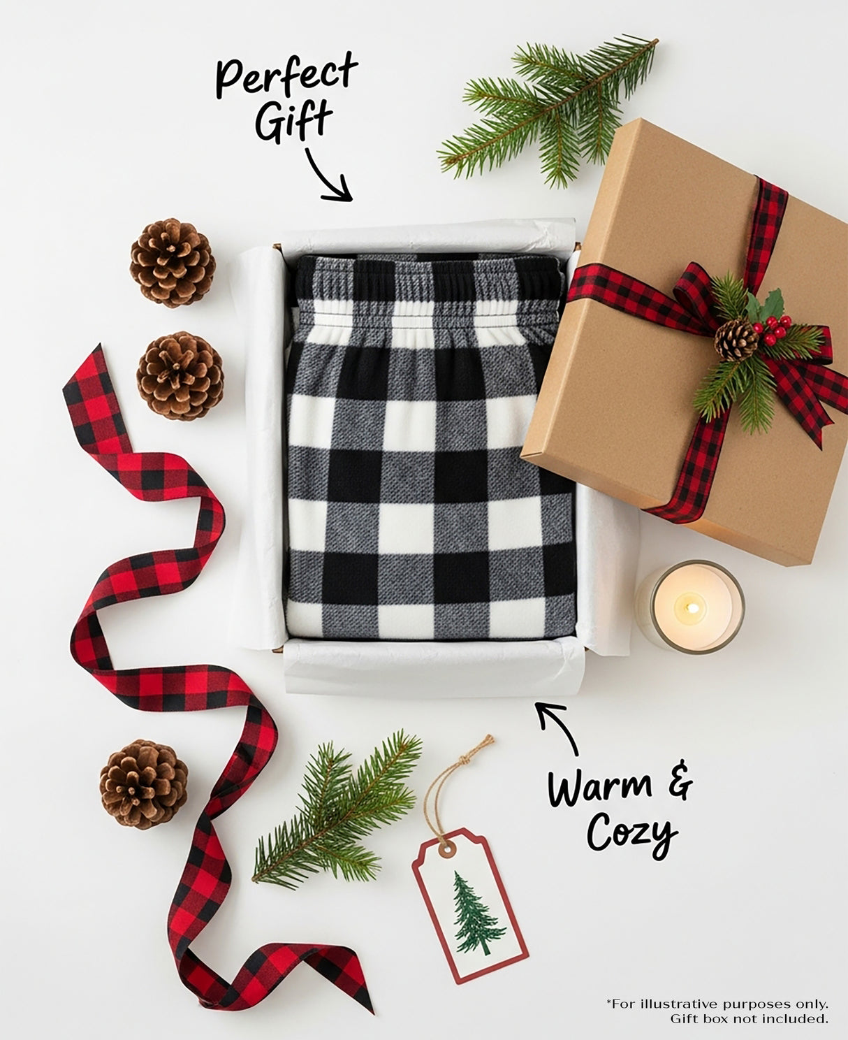 Men's Micro Fleece Plaid Lounge Pants (Multi-Packs)
