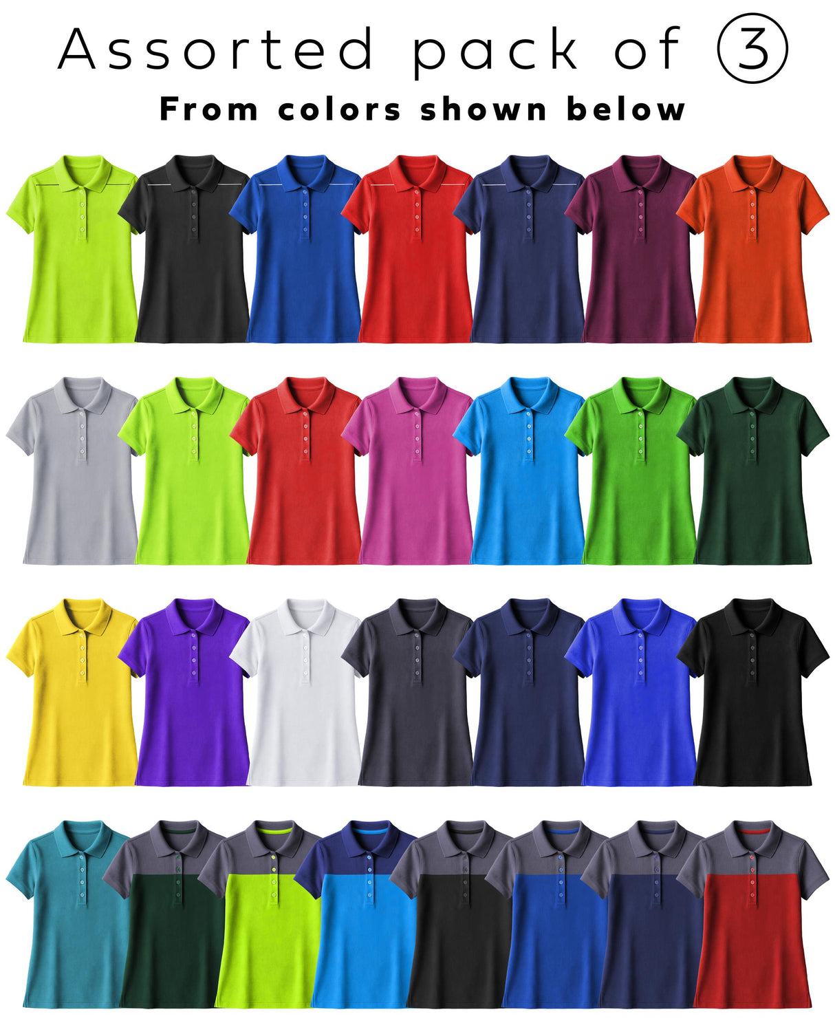 Women's Golf Polo Short Sleeve Shirt