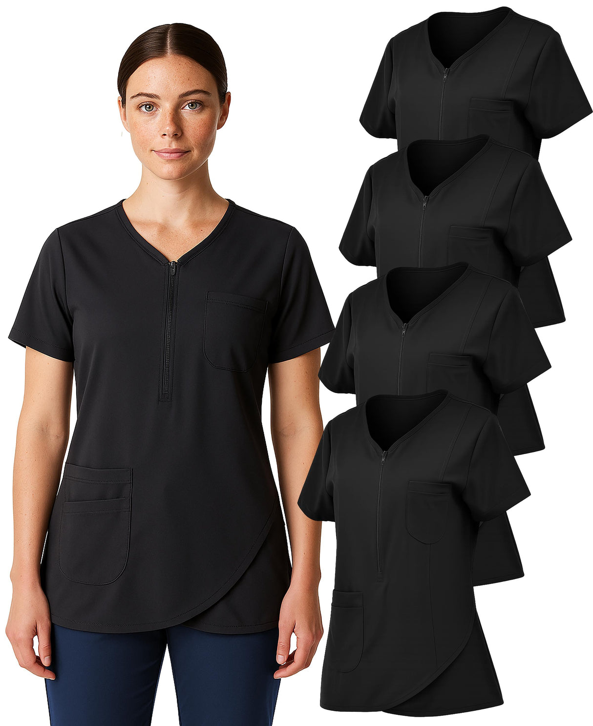 Women's Scrub Top V-Neck