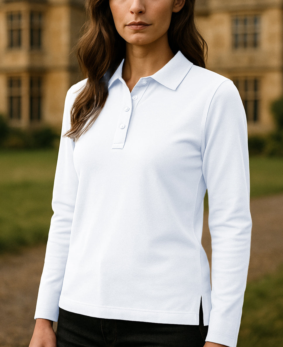 Women's Golf Polo Long Sleeve Polo Shirt