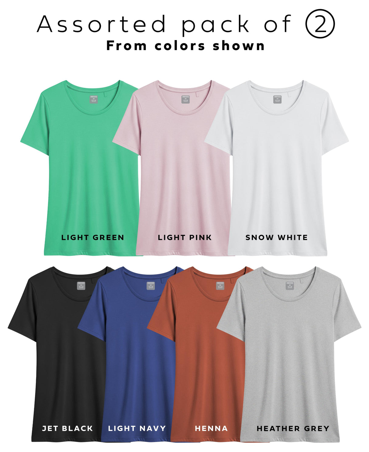 Women's Color T Shirts