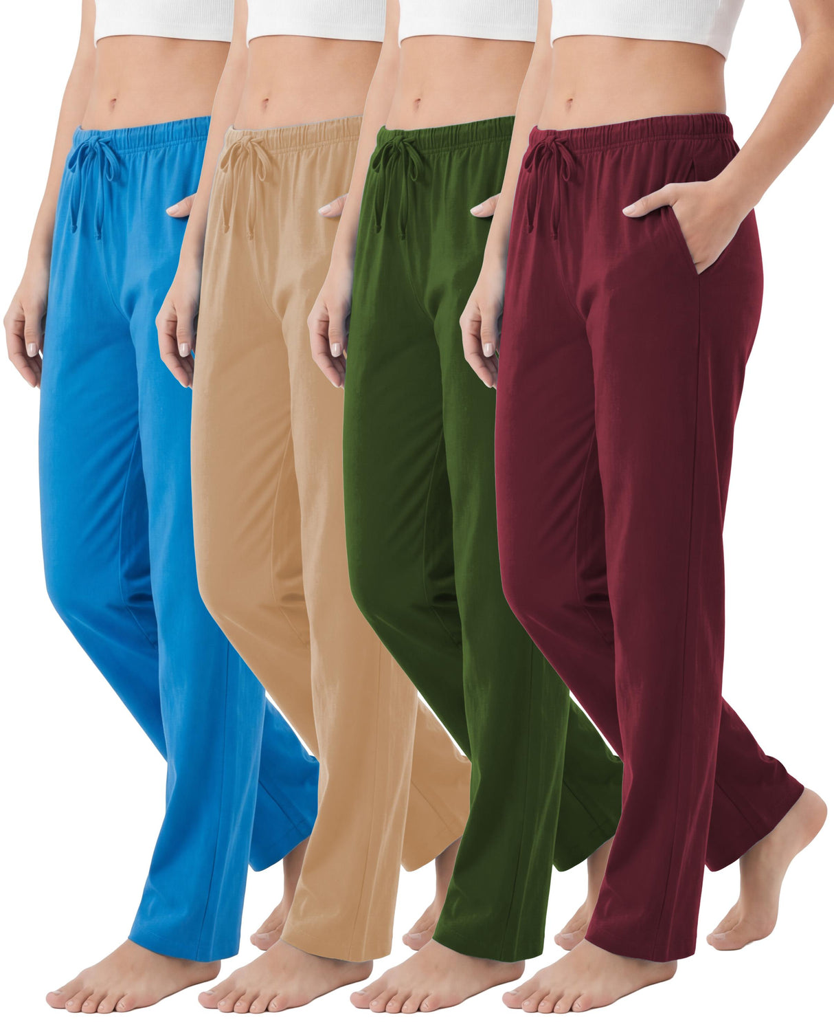 Women's Cotton Pajama Lounge Pants