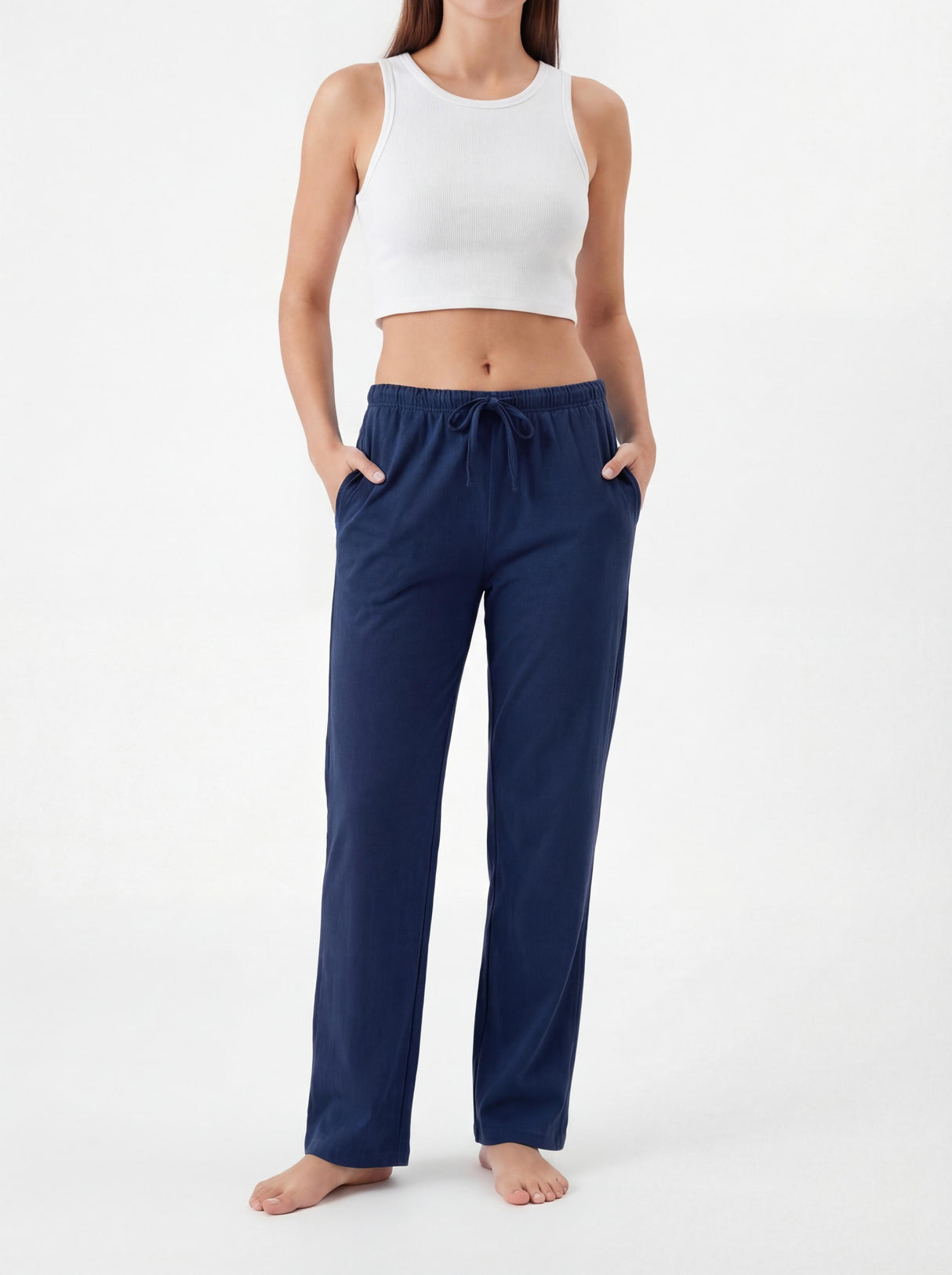 Women's Cotton Pajama Lounge Pants