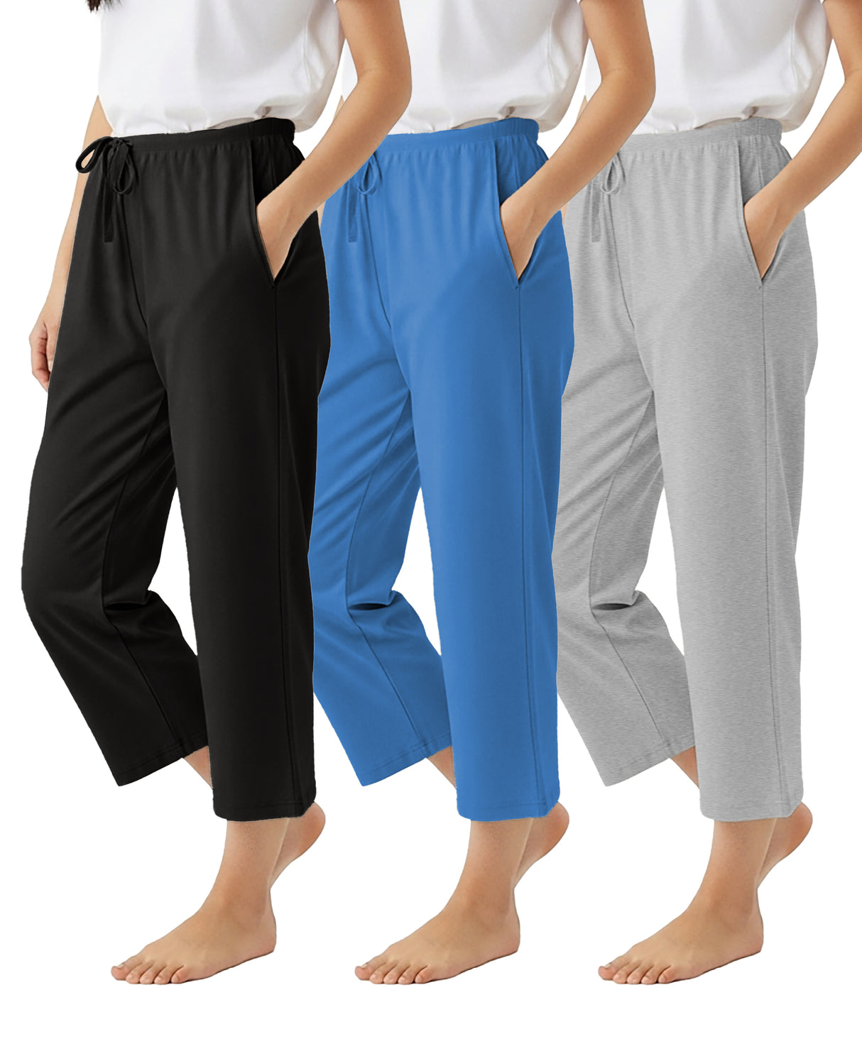 Women's Capri Pajama Lounge Pants