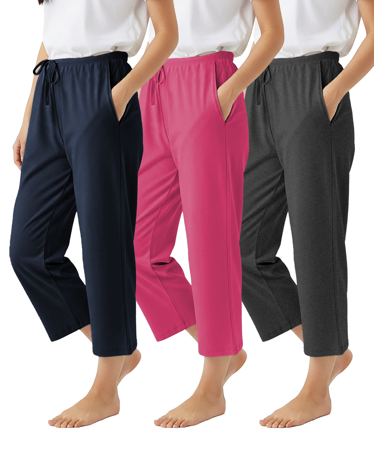 Women's Capri Pajama Lounge Pants
