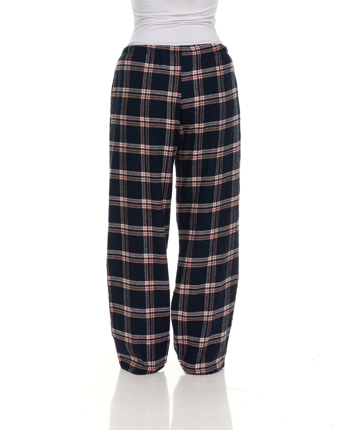Women's Flannel Lounging Drawstring PJ Sleep Pants