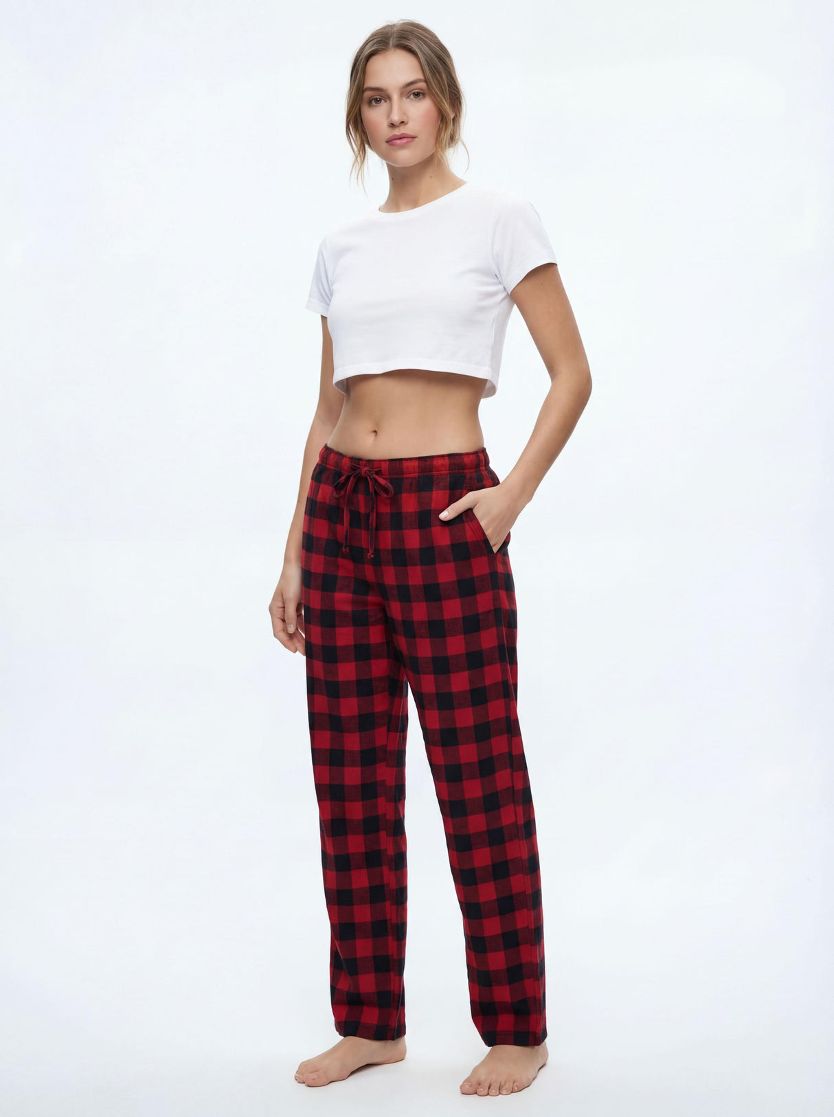 Women's Lounge Pants Lightweight, Ultra-Soft Brushed Woven Fabric