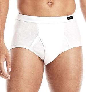 Men's Soft and Breathable Cotton Briefs with Comfort Waistband