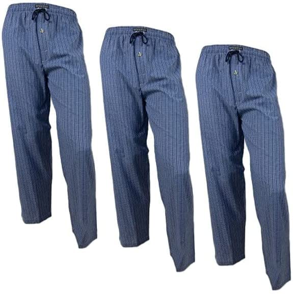 Men's Super Soft Woven Pajama & Sleep Long Lounge Pants