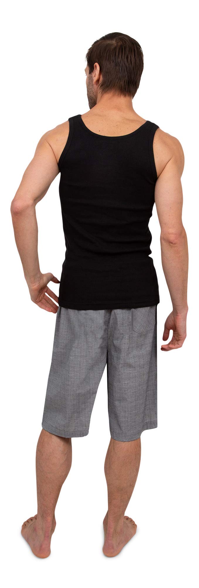 Men's Soft Poplin Woven Pajama & Sleep Jam Cargo Short Lounge Pants