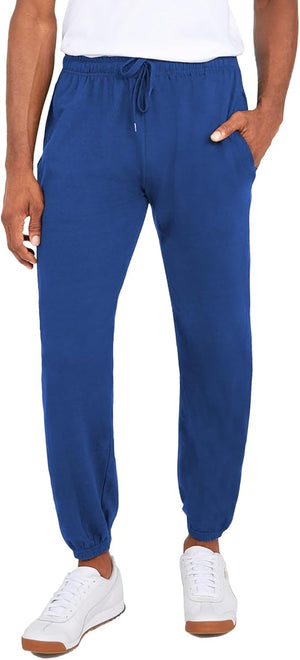 Men's Fleece Jogger Pants Athletic Loose-fit Sweatpants