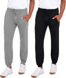Men's Fleece Jogger Pants Athletic Loose-fit Sweatpants