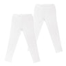 Big Girls Cotton Thermal Underwear, Long John Under Pants, (Multi Packs)