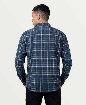 Men's Button Down Regular Fit Long Sleeve Plaid Flannel Casual Shirts