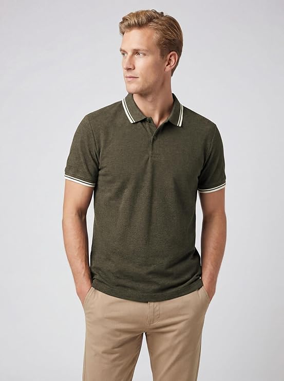 Men's Cotton Pique Polo Shirt