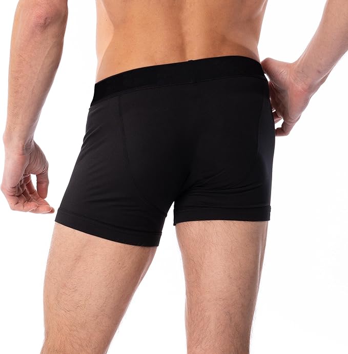 Men's Cotton Stretch Boxer Briefs