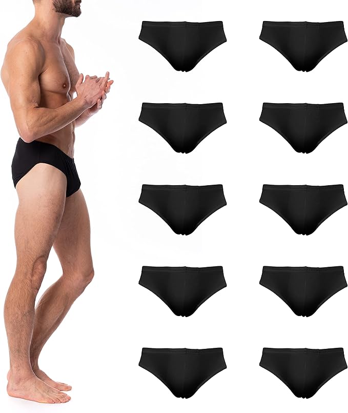 Men's All Natural Cotton Sport Briefs