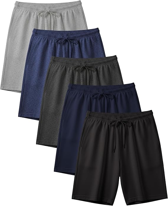 Men's French Terry Drawstring Shorts