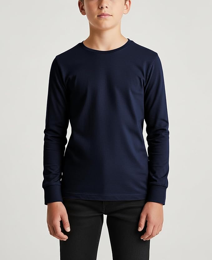 Boys' Long Sleeve Cotton T Shirts